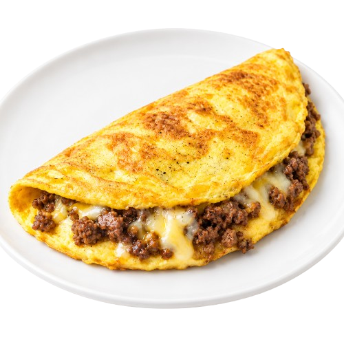 Omelette Viande hachée